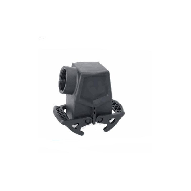 Capot 6B, Polyamide, Polyamide, IP65, Sortie horizontale, M32